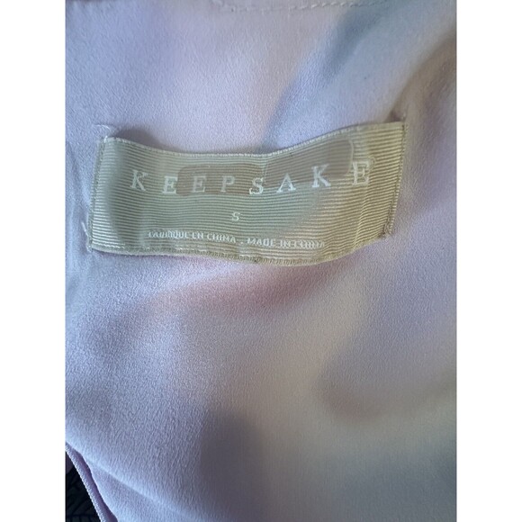 KEEPSAKE Pretty One Mini Romantic Dress Lilac Floral SIZE SMALL Retail $185 - Picture 7 of 13